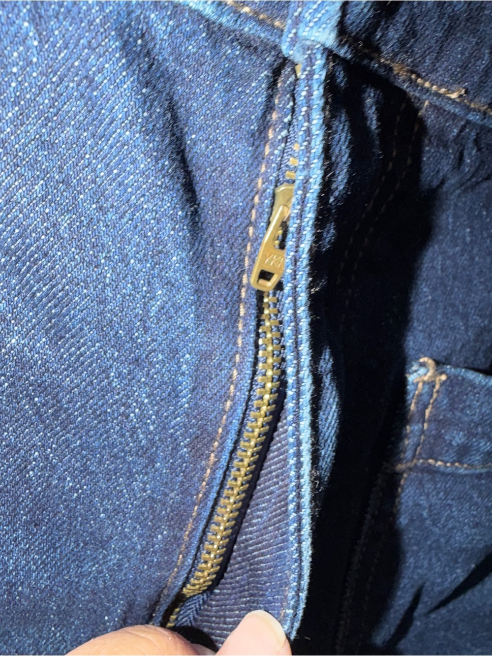 Time and Tru Dark Blue Denim Jean Shorts - Picture 5 of 7